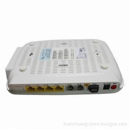 EPON ONU/F420 Optical Network Terminal, 4 Ethernets + 2 Voice Ports, English Firmware, SIP H.248